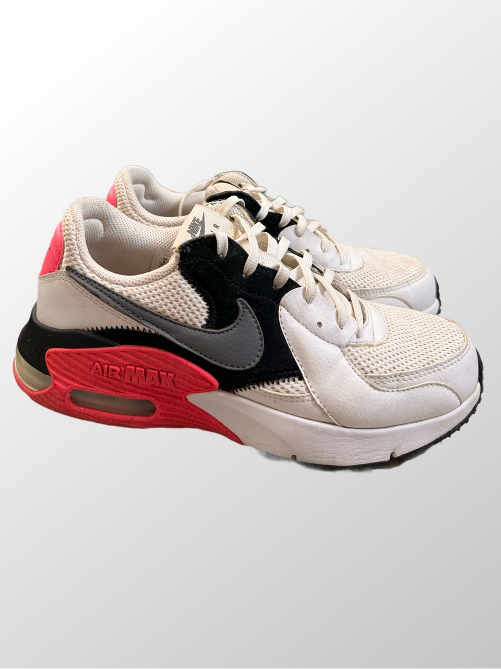 Nike Women's White Black Coral Air Max Sneakers